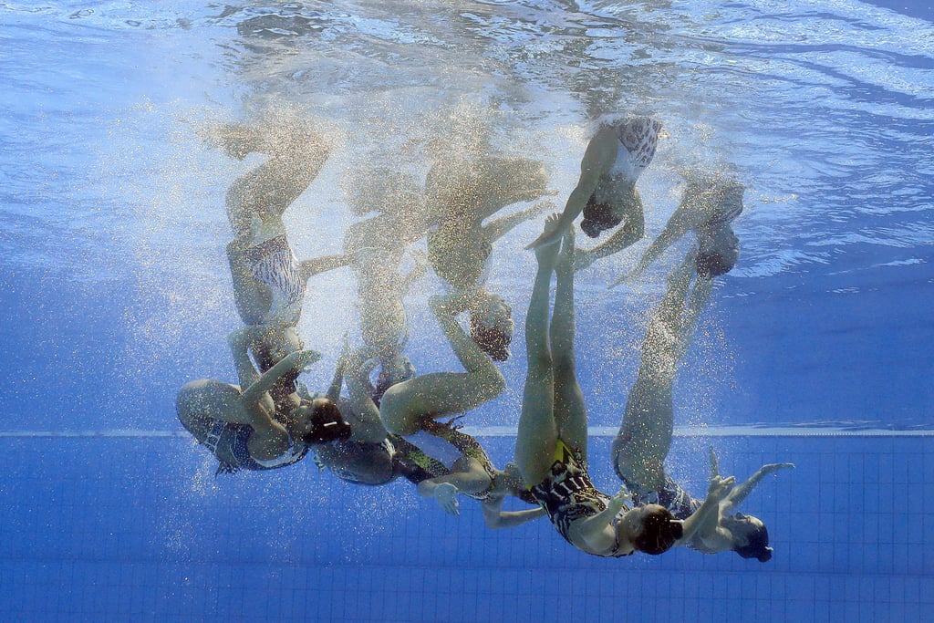 How an Olympic Artistic Swimmer Gets Ready: Hair and Makeup