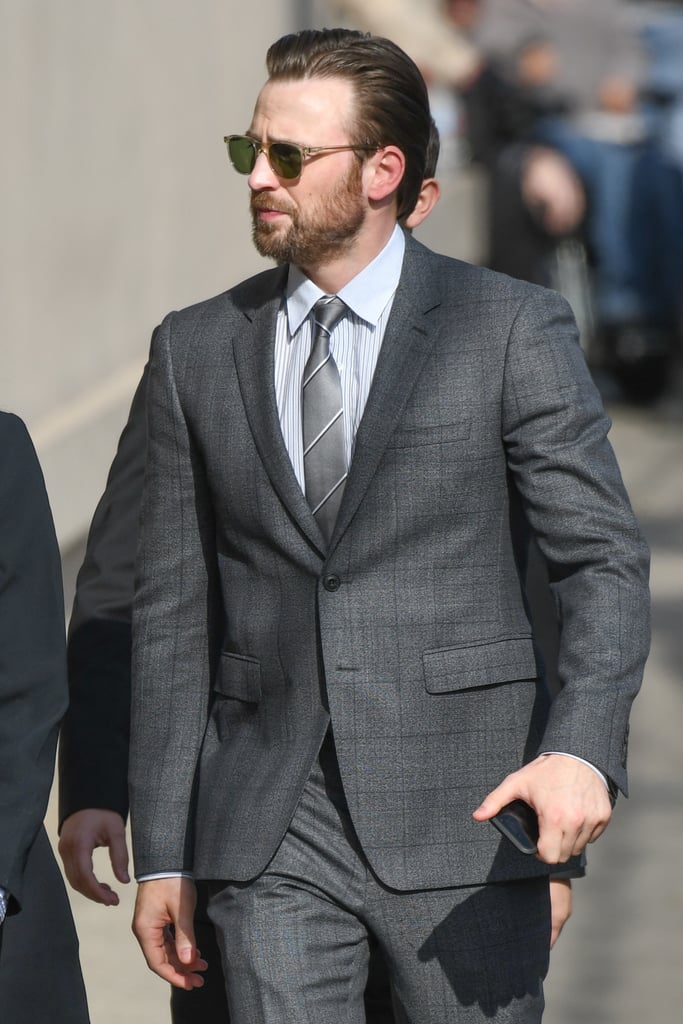 Chris Evans Arriving at Jimmy Kimmel Live April 2017