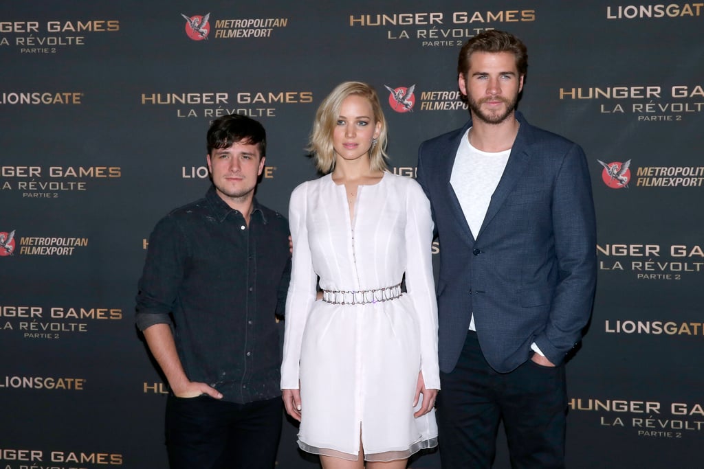 Jennifer Lawrence's Hunger Games Dress in Paris