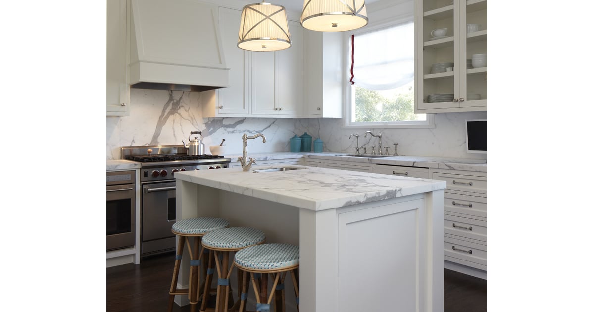 A white marble kitchen is so Elsa. | Disney Princess Decor ...