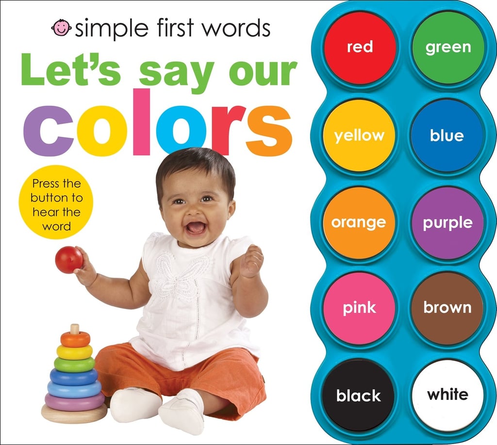 Simple First Words Let's Say Our Colours