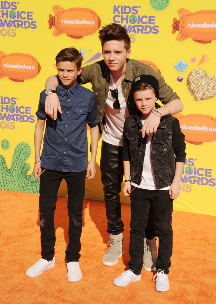 Beckham Kids at the Kids' Choice Awards 2015