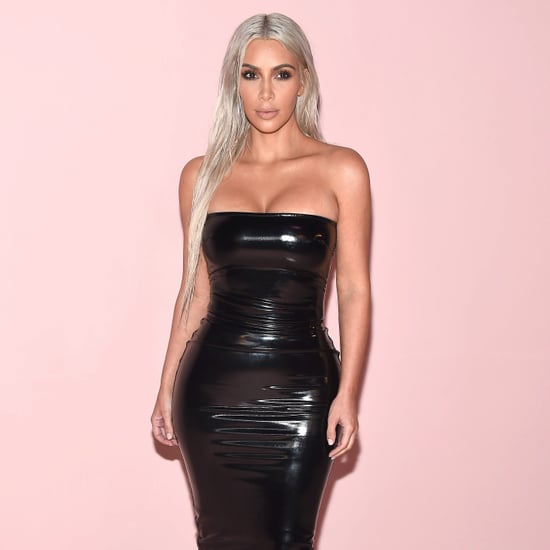 Kim Kardashian Wearing Tom Ford Dress at Fashion Week