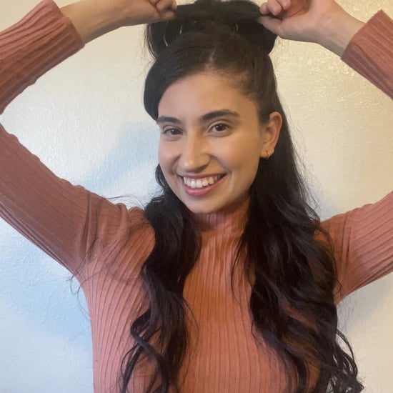 I Tried a Half-Up Bun Hack From TikTok: See the Photos