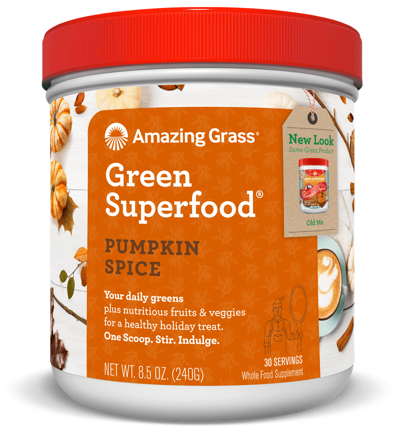 Amazing Grass Pumpkin Spice Green SuperFood Powder