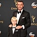 Liev Schreiber and Son at 2016 Emmys