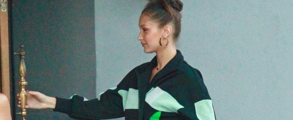 Bella Hadid and The Weeknd Look Happy as Clams in These Matching Track Jackets