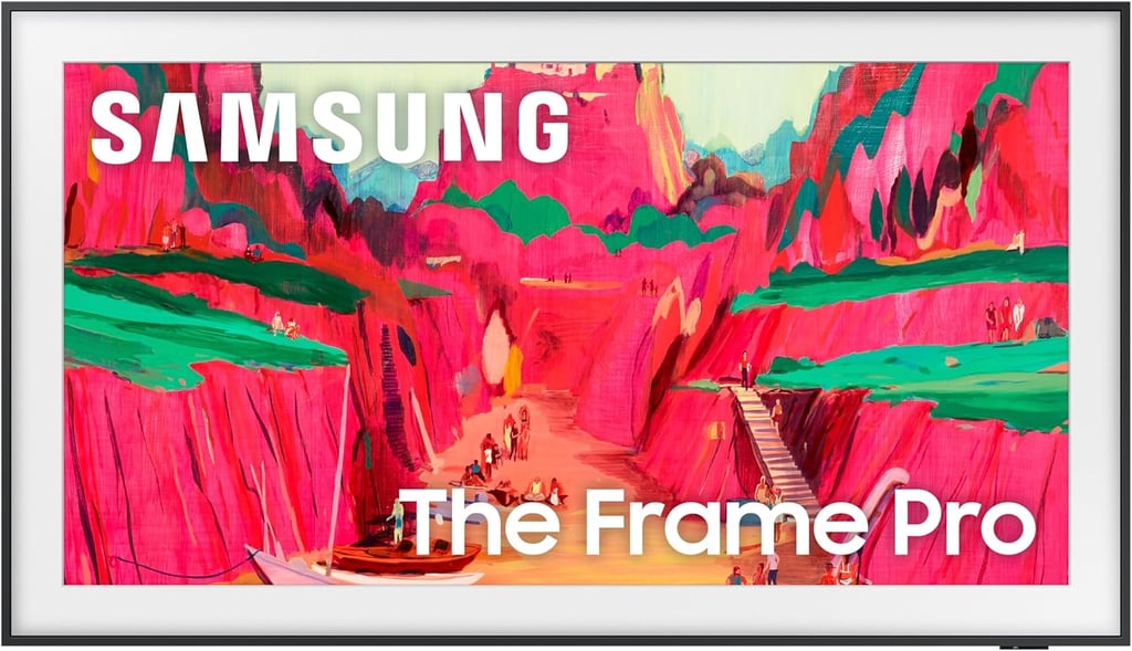 Samsung 65-Inch Class The Frame Pro LS03FW 4K Neo QLED Mini LED Smart TV