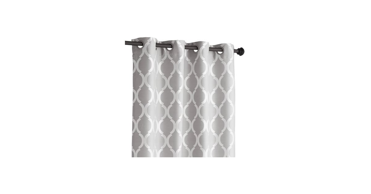 Pier 1 Imports Moorish Tile Curtain Gray 108 55 Gray Bedroom Ideas Because Seriously Who Doesn T Love Gray Popsugar Home Photo 16