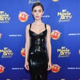 Lily Collins Steps Out of Character in a Sultry Black Latex Dress at the MTV Movie Awards