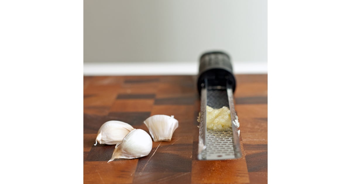 Quickly mince garlic using a microplane. Italian Cooking Tips