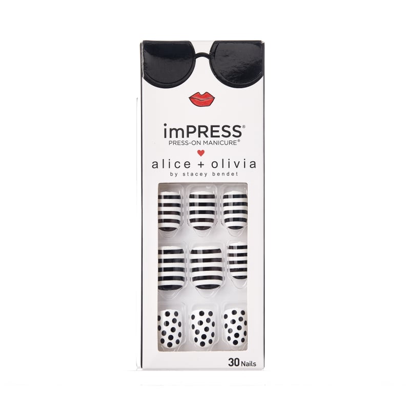 Alice + Olivia x Kiss imPRESS Press-On Manicure in Boss Babe​