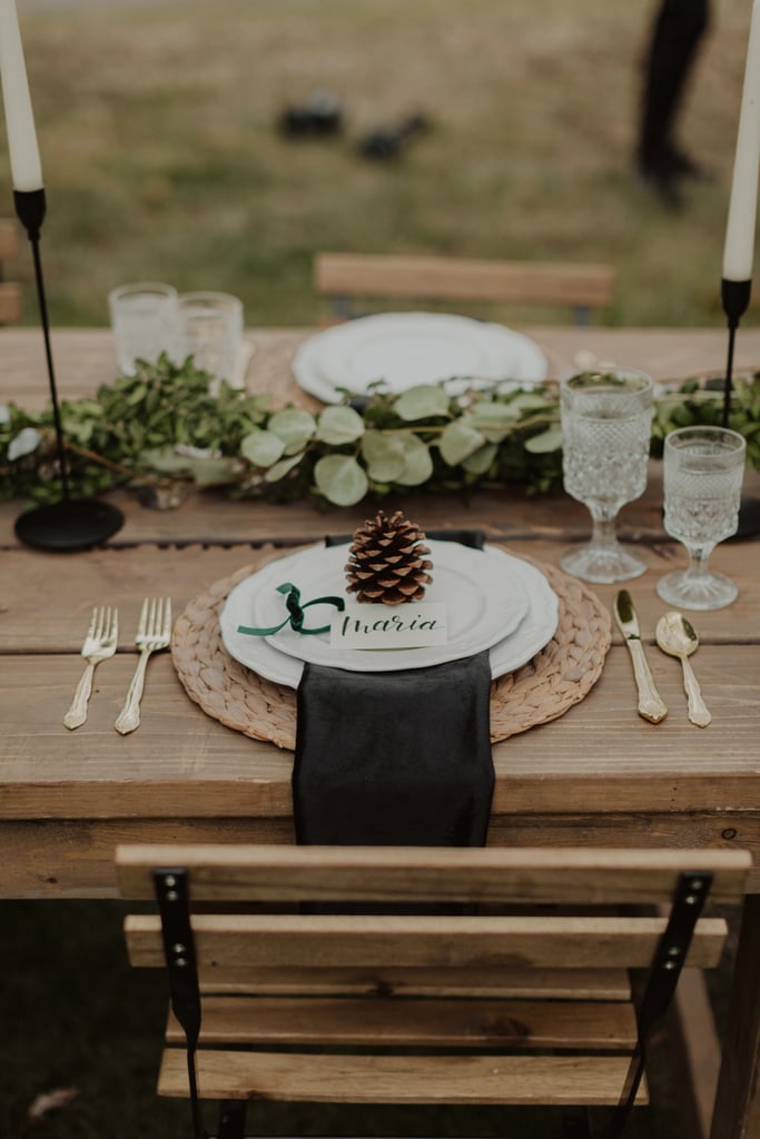 Outdoor North Pole Christmas Wedding Ideas