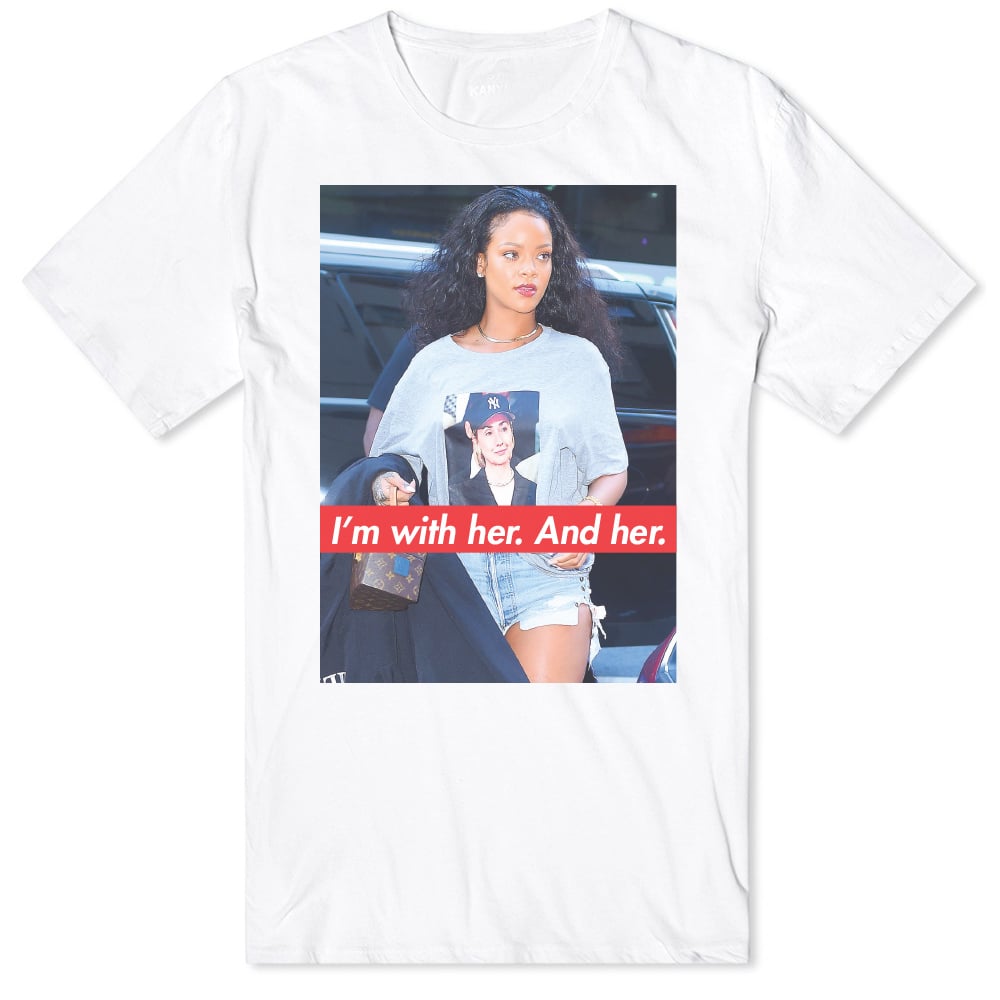 Shop Rihanna's Hillary Clinton Tees