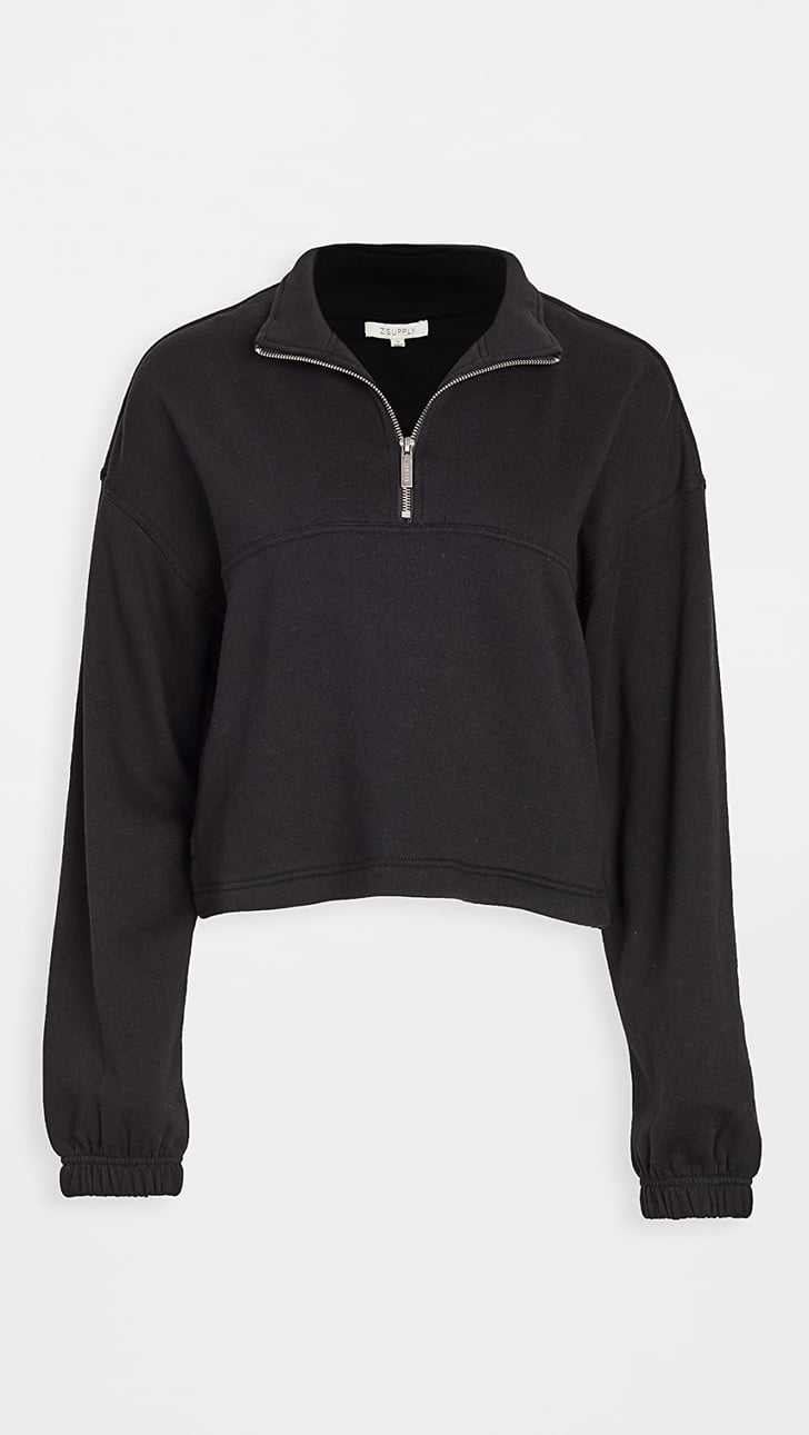 Z Supply Half Zip Sweatshirt | Best Sweatshirts For Women 2020 | POPSUGAR Fashion Photo 13