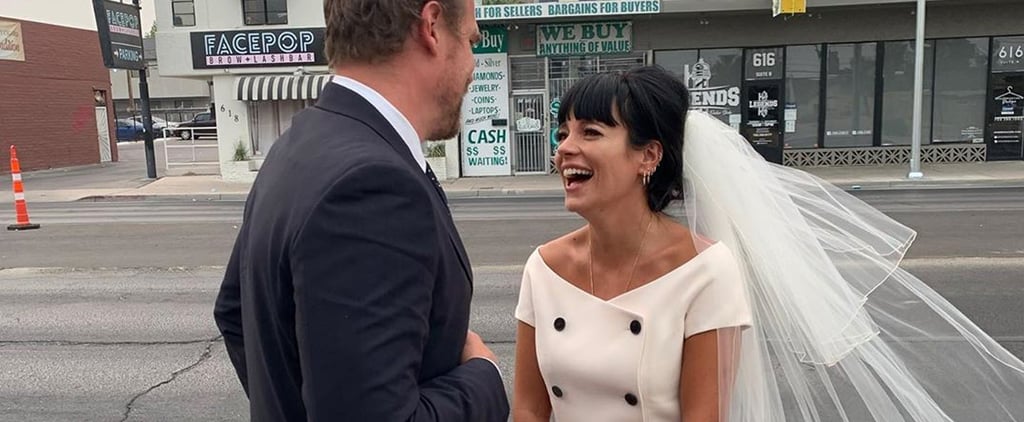 Lily Allen Wore a Minidress For Her Wedding to David Harbour