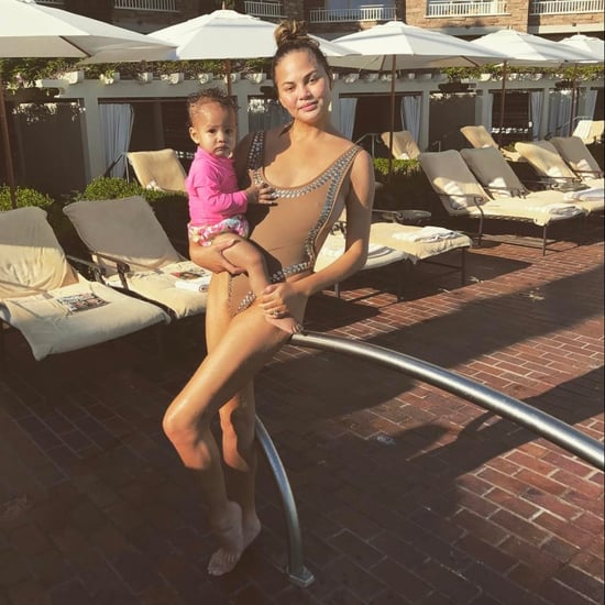 Chrissy Teigen Wearing a Swimsuit