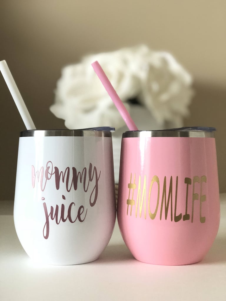 Mom Life Stainless Steel Wine Tumbler