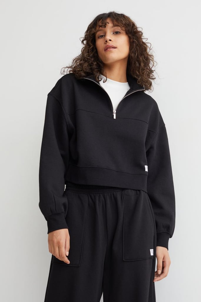 The Cosy Outer Layer: H&M Zip-top sweatshirt