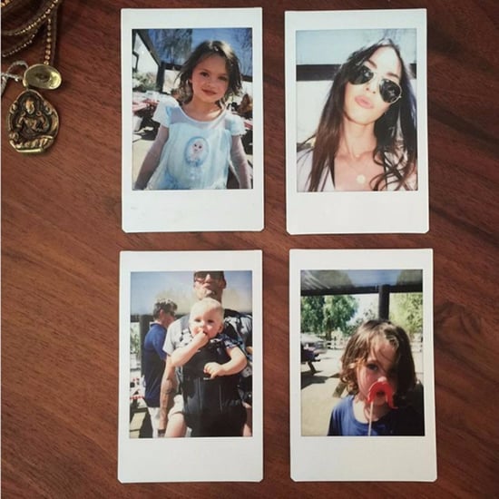 Megan Fox Son Wearing a Dress on Instagram