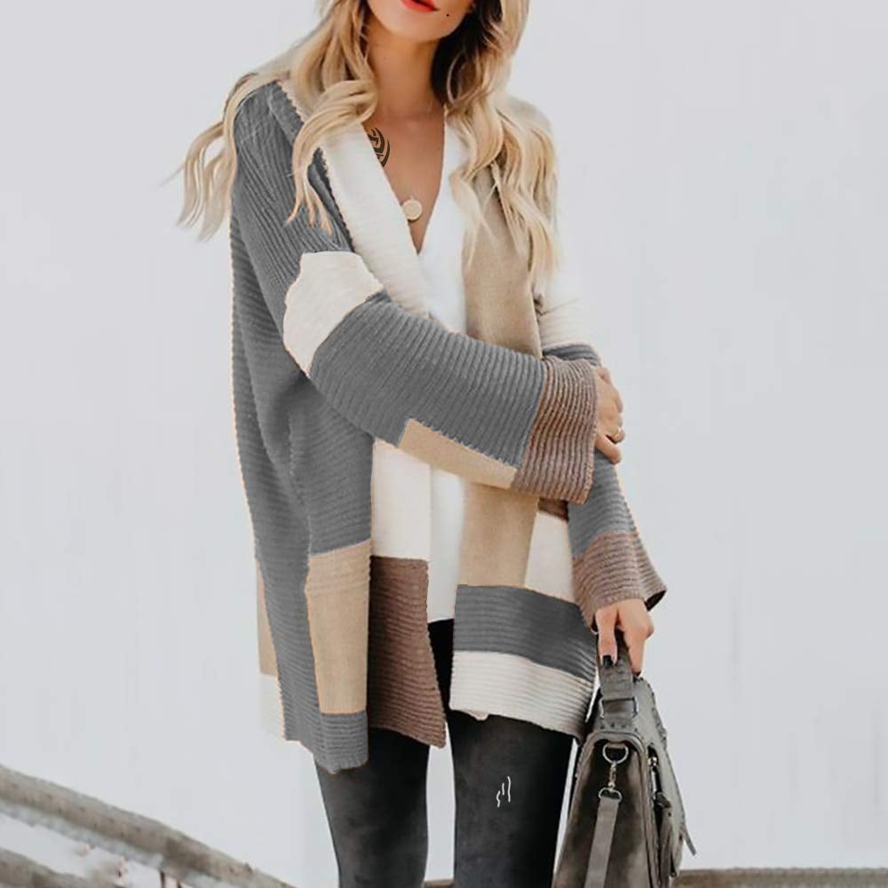 Exlura Colour Block Cardigan