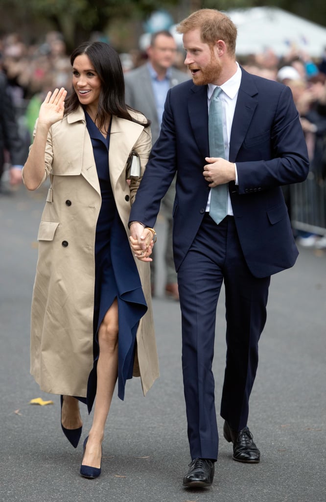 Prince Harry Holding Meghan Markle's Hand in Australia 2018