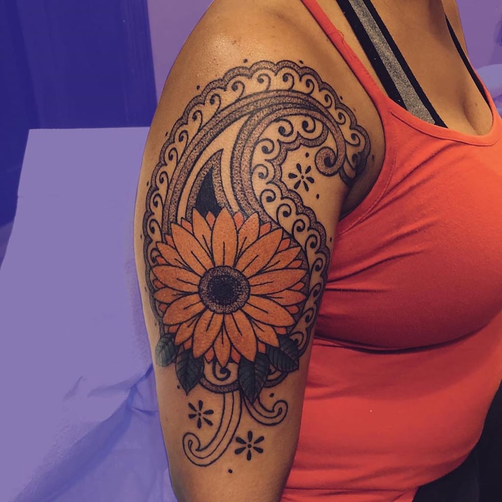 Dark Skin Tone Tattoo Specializations  Visible tattoo on dark skin