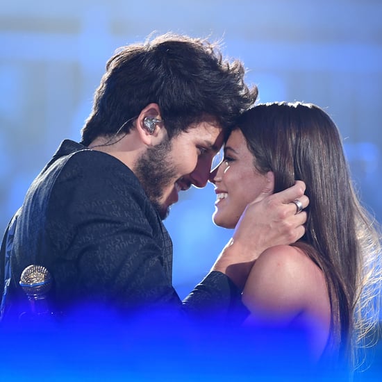 Sebastian Yatra, Tini Kiss at Premios Juventud Performance