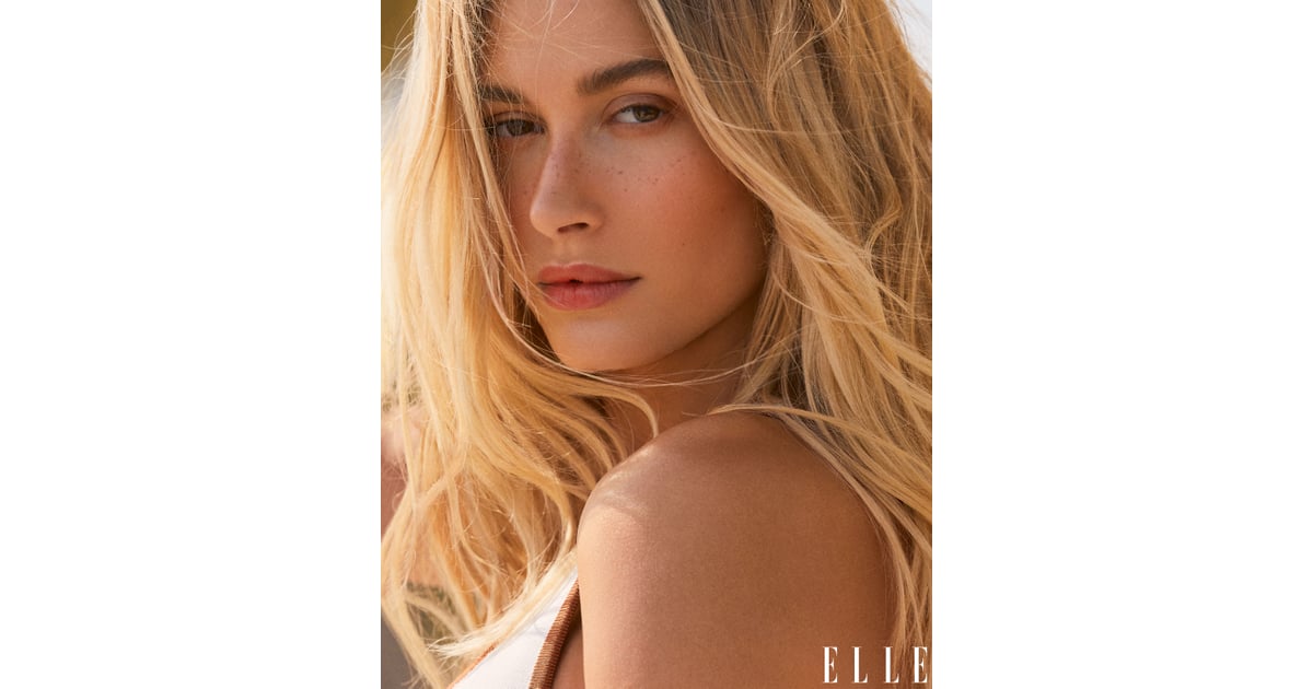 Hailey Bieber in Elle's March 2020 Issue | See Hailey Bieber's Beachy