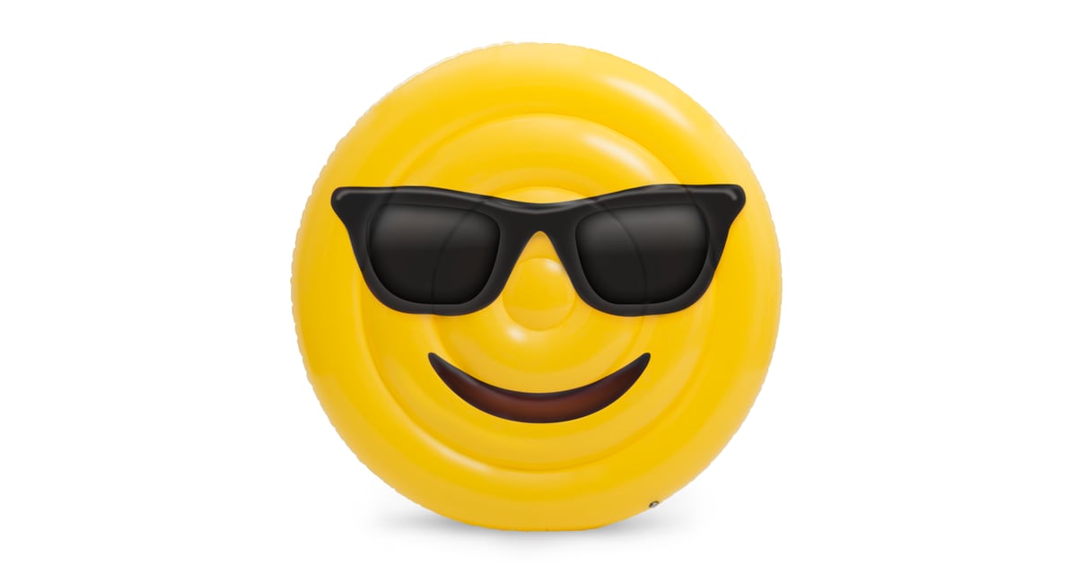 Sunglasses Emoji Pool Float These Are The Hottest Toys Of The Summer Popsugar Family Photo 4