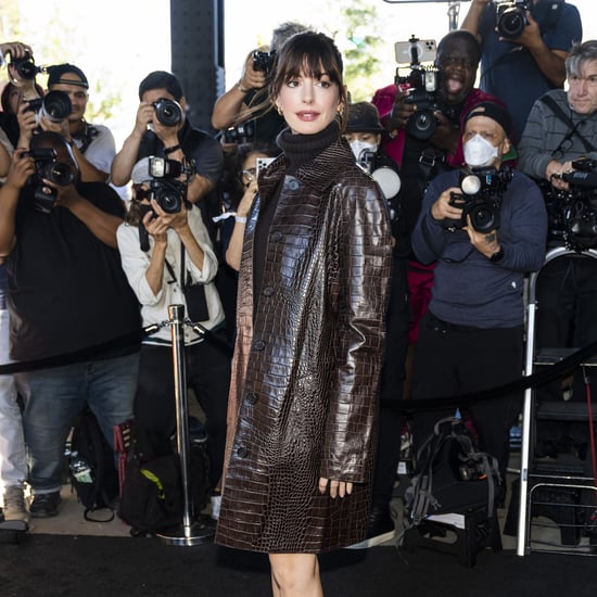 Anne Hathaway's Devil Wears Prada Outfit at Michael Kors