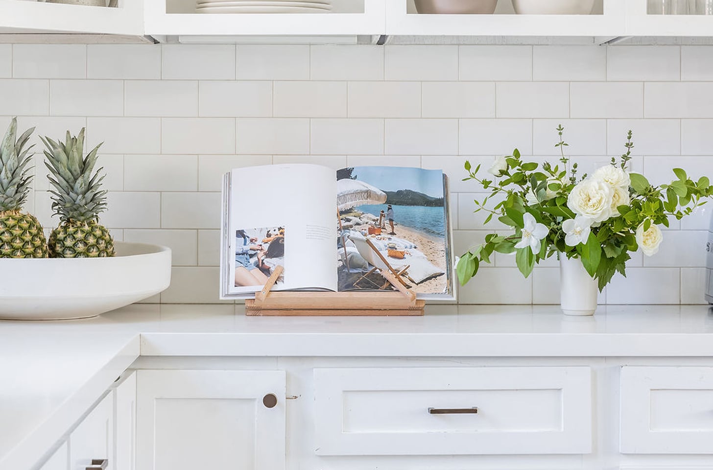 clutter-free kitchen counter