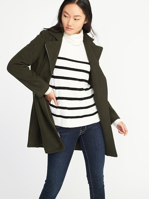 Old Navy Long Moto Jacket