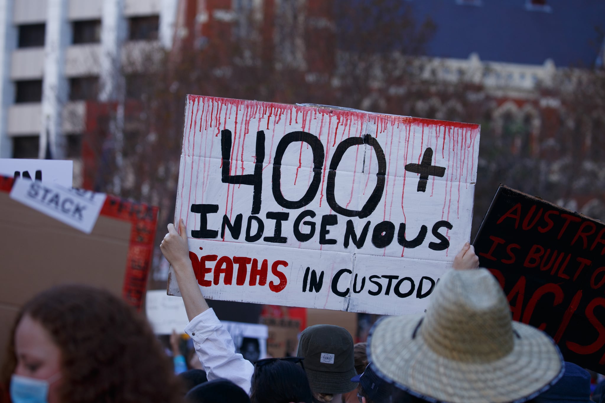 Pictures From The Australian Black Lives Matter Protests