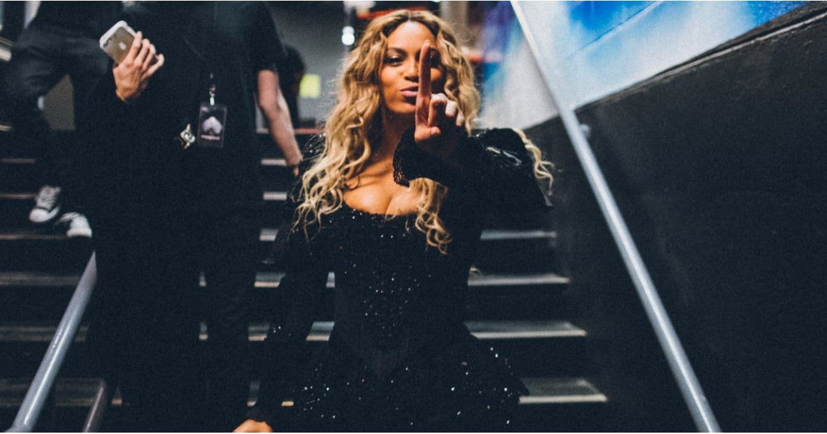 Beyonce Copies Blue Ivy's Finger Wag | POPSUGAR Celebrity
