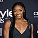 Simone Biles's Bodycon Wedding-Guest Dress Is Dripping in Crystals