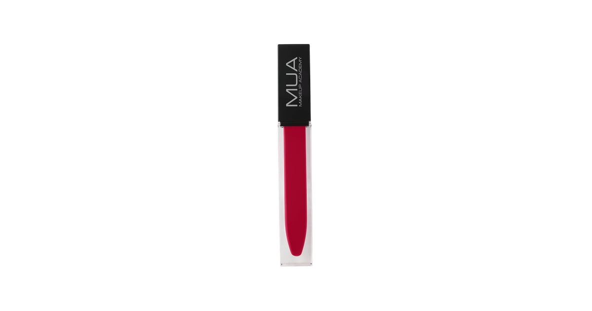 Makeup Academy Liquid Lipstick in Bright Red Fashion Week Beauty