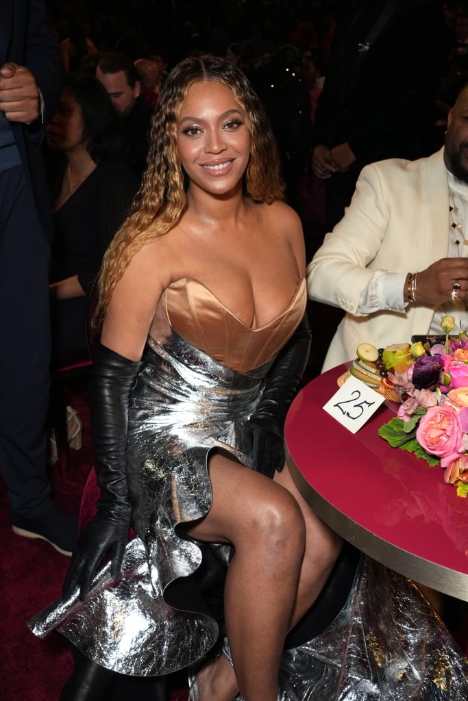 Beyoncé's Metallic Corset Dress at the Grammys 2023