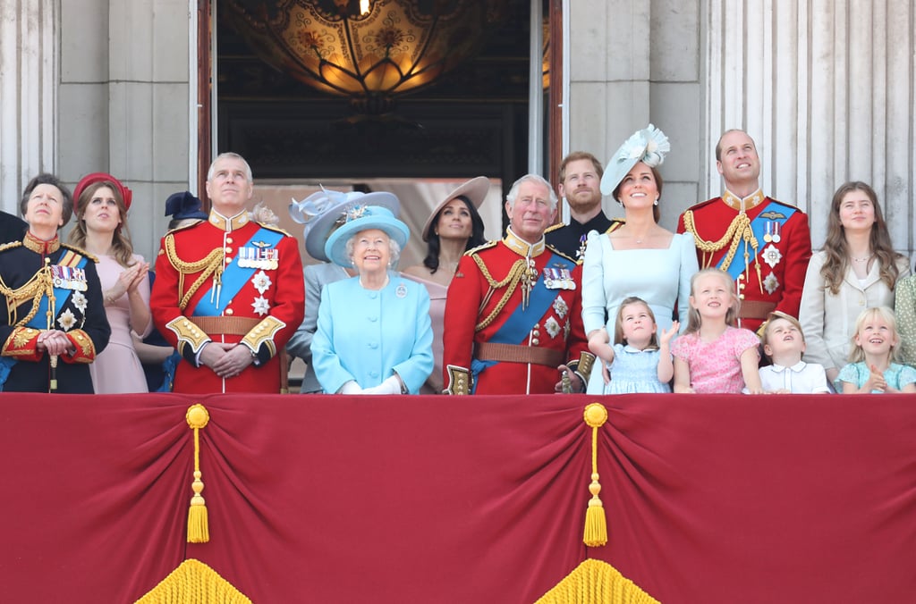 Prince George Princess Charlotte Trooping the Colour 2018