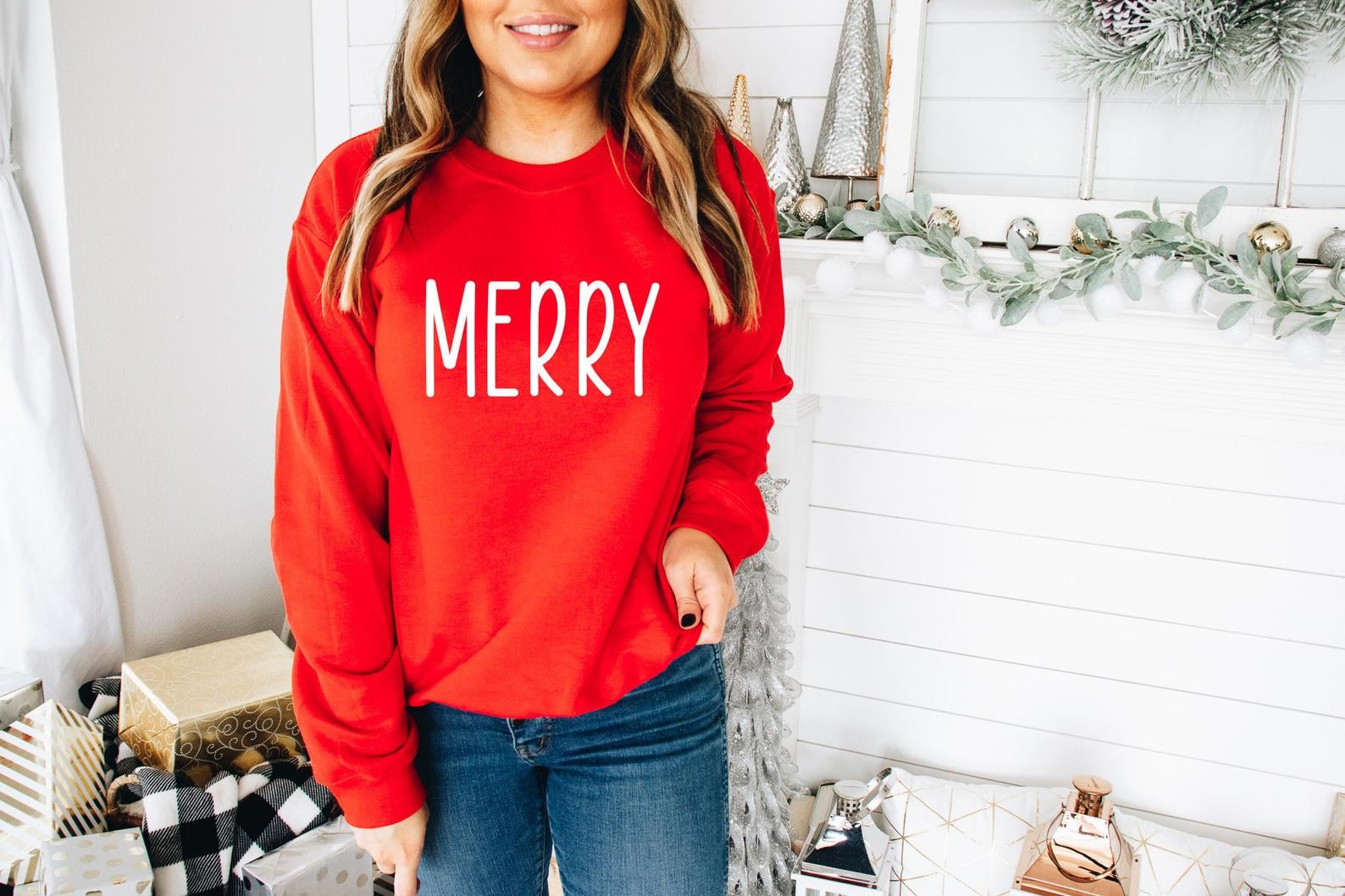 merry christmas sweatshirt