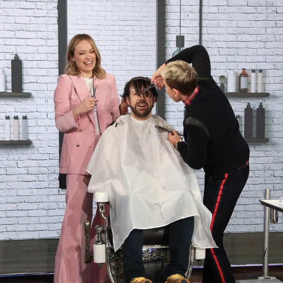 Olivia Wilde Cut Jason Sudeikis's Hair on The Ellen Show