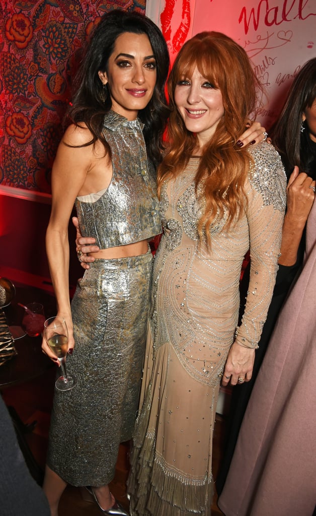Amal Clooney at Charlotte Tilbury's Naughty Christmas Party