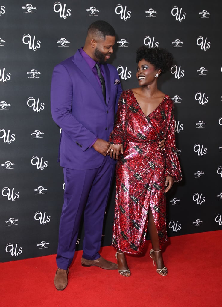 Lupita Nyong'o, Winston Duke at Us Screening in London 2019