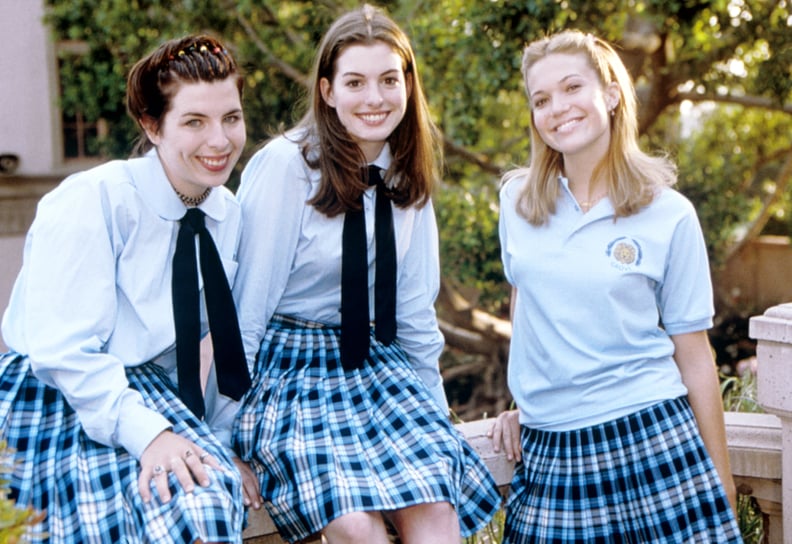 "The Princess Diaries" Style: Plaid School Uniform