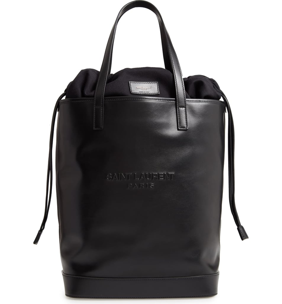 Saint Laurent Teddy Canvas Tote