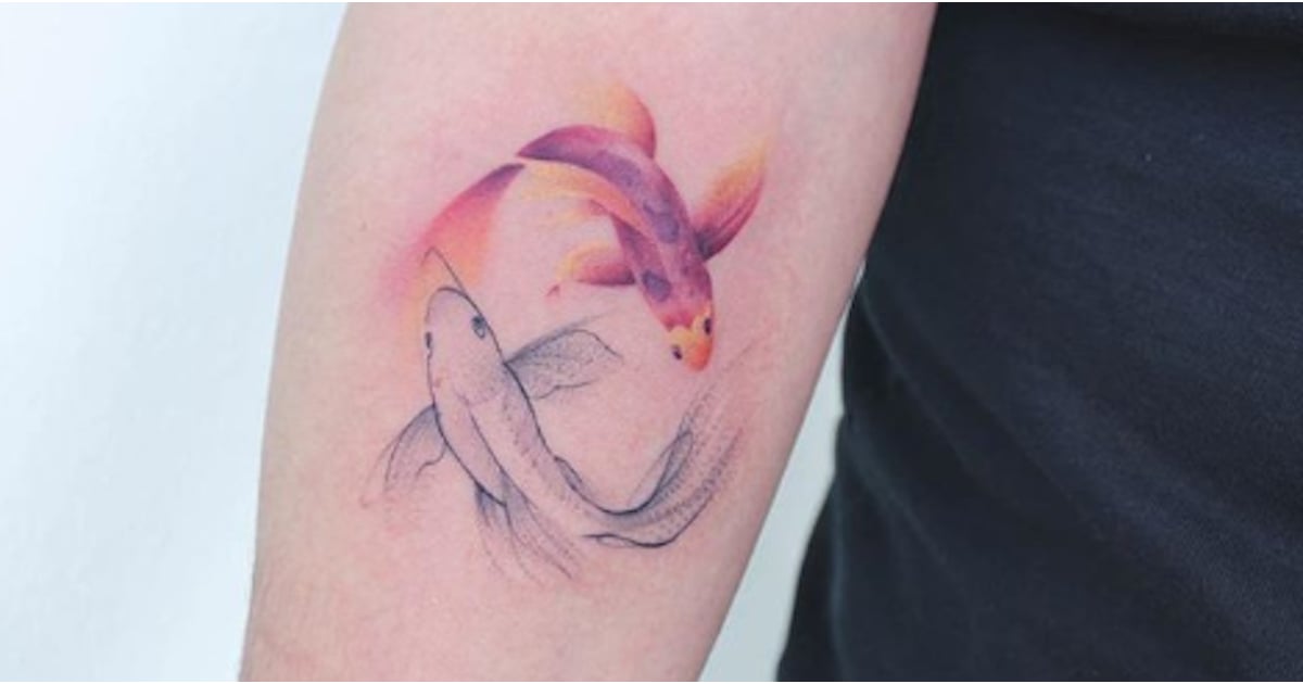 Koi Fish Tattoos Popsugar Beauty Australia