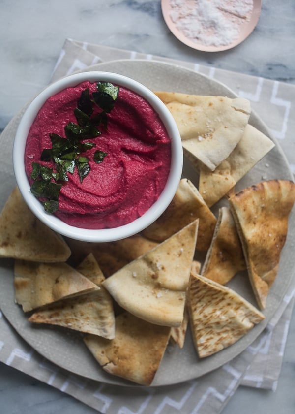 Make-Ahead Appetizer: Beet Hummus