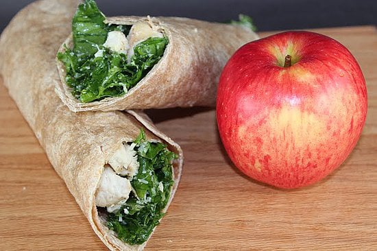 Kale Chicken Caesar Wrap