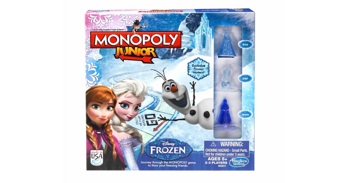 monopoly junior game frozen edition