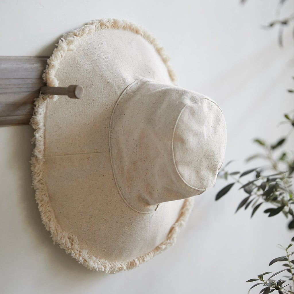 Fringed Canvas Sun Hat